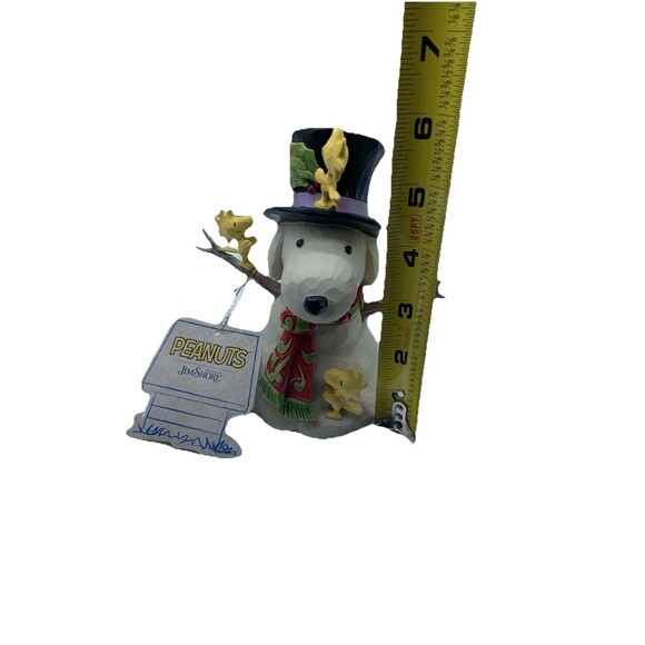 Jim Shore Snoopy Snowman 6015031 Peanuts NEW 2024 - Picture 3 of 9
